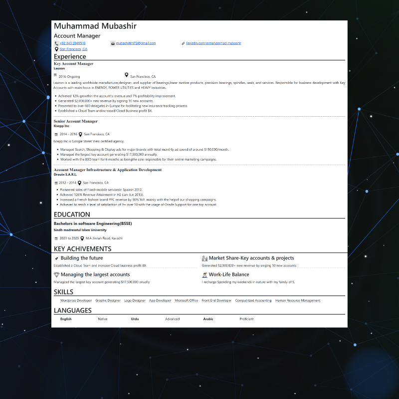 Curriculum Vitae